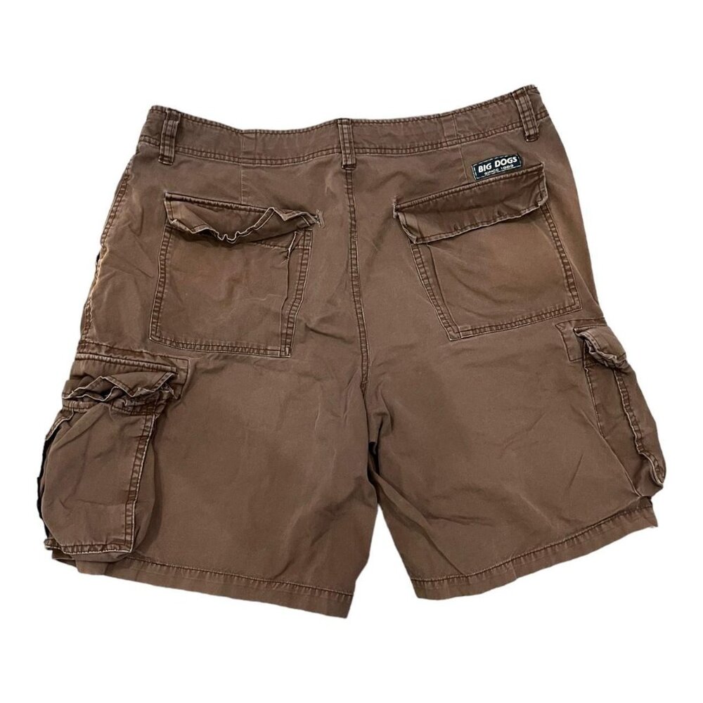 Vintage Big Dogs Brown Baggy Shorts
